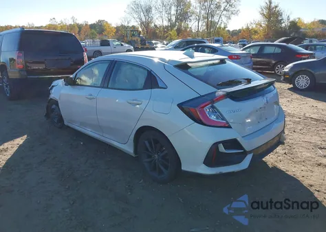 2021 Honda Civic Ex z USA, uszkodzony, nr VIN SHHFK7H64MU204490